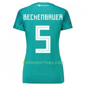 Koszulka Niemcy Beckenbauer 5 Damska Wyjazdowe Koszulki Piłkarskie Mistrzostwa Świata 2018